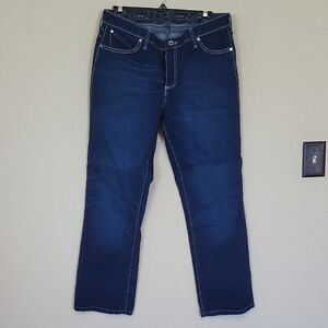 Wrangler Women's Boot Cut Jeans - Deep Blue